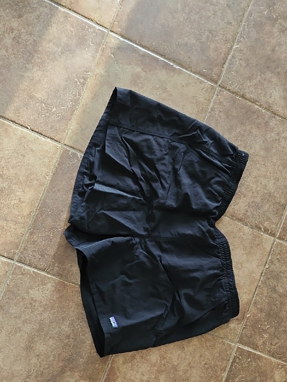 Patagonia Black Womens's Athletic Running Shorts